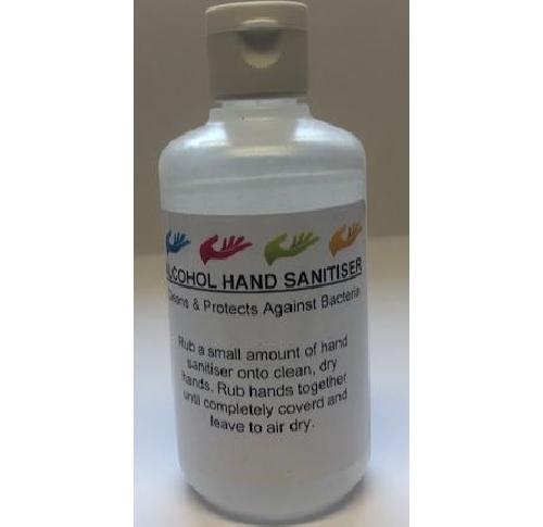 125ml Hand Sanitiser 62.5% Alcohol 10 Day Lead Time